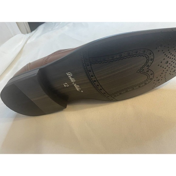 Delli Aldo Men's Lace Up Cap Toe Oxford Dress Shoes w/ Leather lining M-19006 - Picture 9 of 9